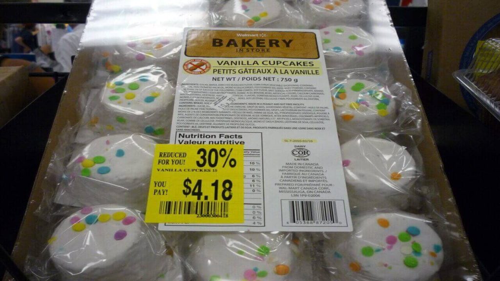 Cupcakes at Walmart